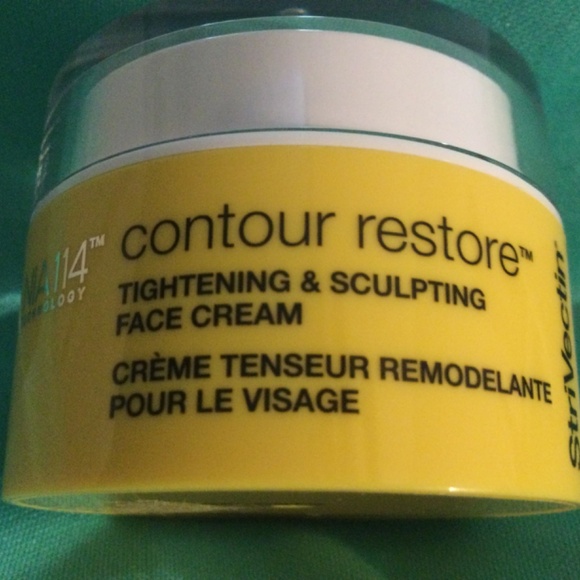 New Strivectin Contour and  Restore 1 oz with a bonus sample of neck cream - Picture 3 of 5